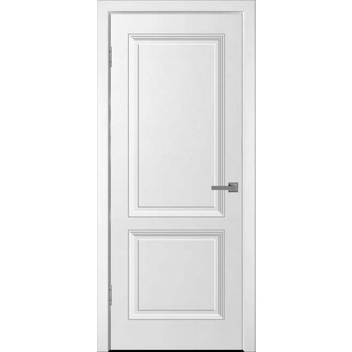 Межкомнатная дверь WanMark Уно-2 / ПГ белая эмаль