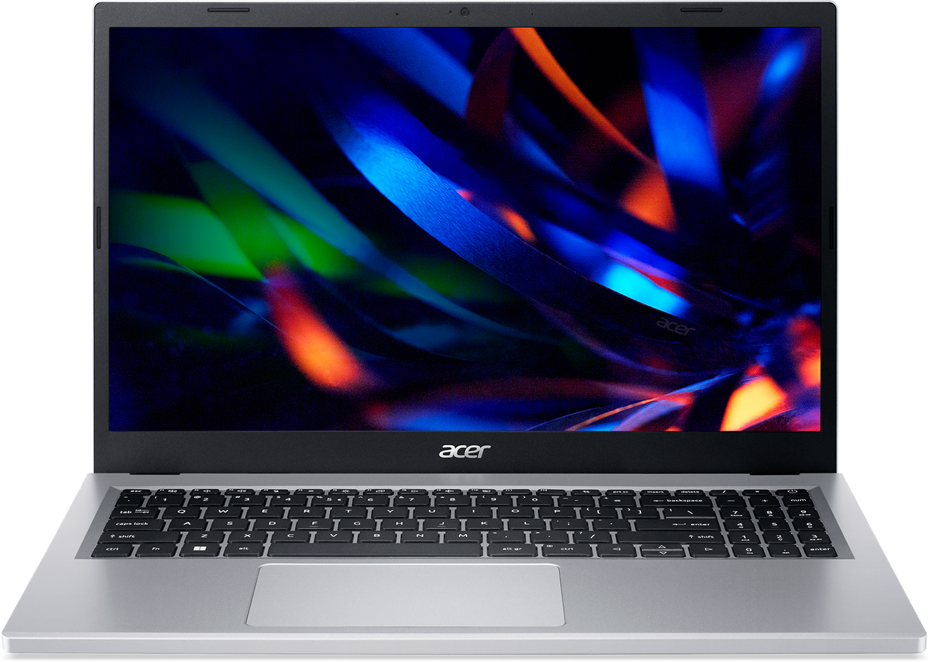 Ноутбук Acer Extensa 15 EX215-33-P4E7 15.6" FHD IPS/Intel N200/8GB/512GB SSD/UHD Graphics/NoOS/RUSKB/серебристый (NX.EH6CD.004)