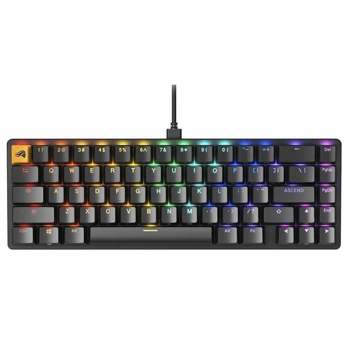 Клавиатура проводная Glorious GMMK 2 GLO-GMMK2-65-FOX-B 1816700₽