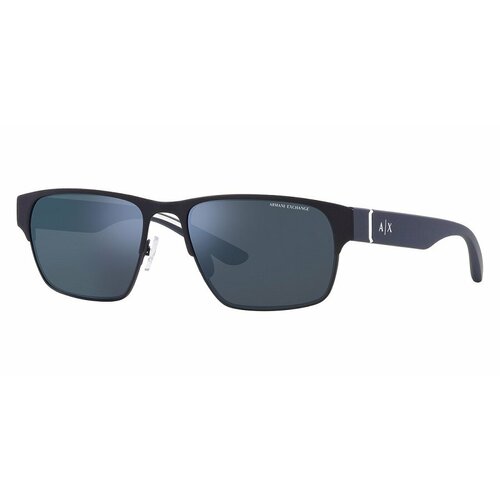фото Солнцезащитные очки armani exchange ax 2046s 609955, синий, черный