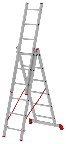 Лестница трехсекционная Новая высота NV100 3x11