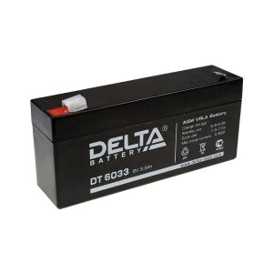 Аккумуляторная батарея для ИБП Delta DT , 6V, 3.3Ah - фото №20