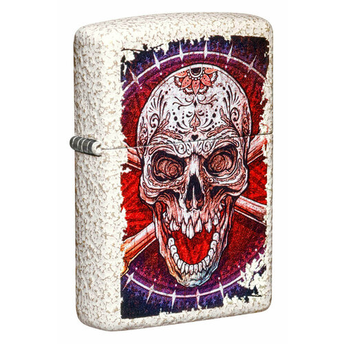 Зажигалка Skull Design ZIPPO 49410 зажигалка skull clock design 29854