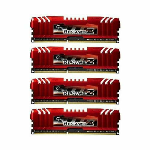 Оперативная память DIMM 16GB (4*4GB) DDR3-2133 G.SKILL RipjawsZ F3-17000CL11Q-16GBZL