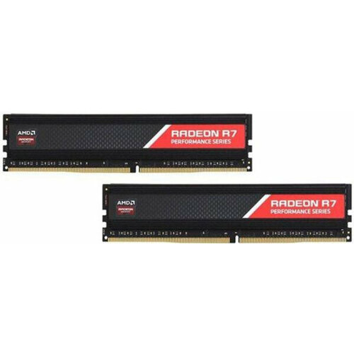 AMD Память DDR4 2x8GB 2666MHz AMD R7S416G2606U2K Radeon R7 Performance Series RTL PC4-21300 CL16 DIMM 288-pin 1.2В Ret