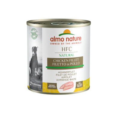 Almo Nature консервы Консервы для Собак с Куриным филе (HFC - Natural - Chicken Fillet) 5521 | Classic HFC Chicken Fillet, 0,28 кг