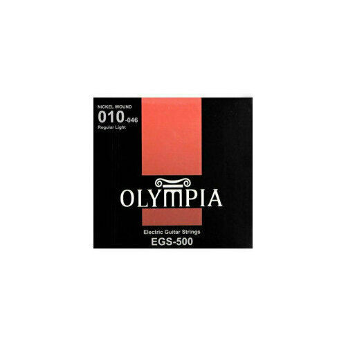 OLYMPIA CTЕ1046 Coated Nickel Wound струны для электрогитары olympia hqb 45100 струны для бас гитары nickel wound 45 100