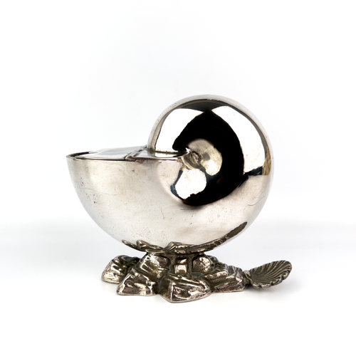 Грелка для ложек Sea. Англия, серебрение, 1880-1900 гг.