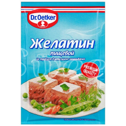 Желатин Dr.Oetker пищевой быстрорастворимый 30г Dr. Oetker - фото №10