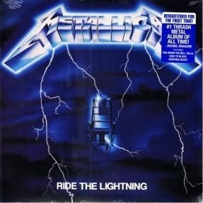 Metallica - Ride The Lightning/ Vinyl, 12" [LP/Printed Inner Sleeve/Insert and Download Code Card](Remastered, Reissue 2016)