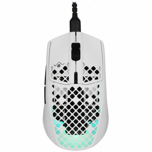 Мышь беспроводная SteelSeries Aerox 3 Snow 2022 62608 белый 10490₽