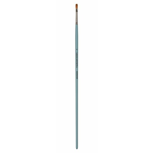 Кисть Vista-Artista колонок, плоская, 10 шт, длинная ручка, №06 (20132-06)