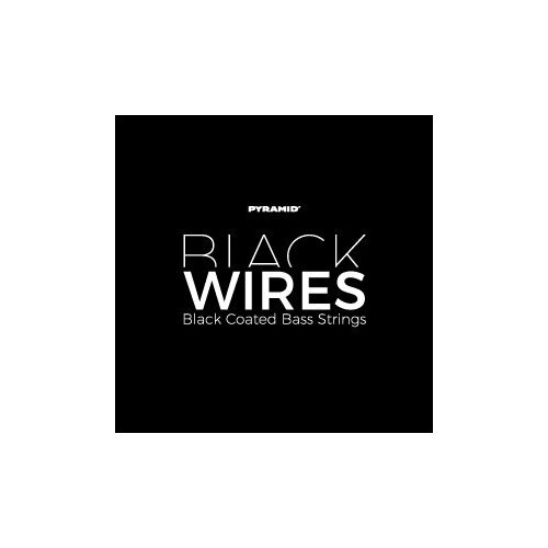 Струны для бас-гитары Pyramid Bass Black Wires C822100 50-110