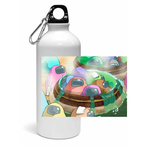фото Спортивная бутылка among us, амонг ас №3 mewni-shop