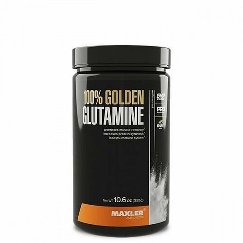 Аминокислота л - глютамин 100% Golden Glutamine - 300 гр глютамин maxler 100% pure glutamine 300 г
