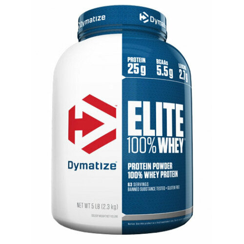Elite Whey Protein Dymatize Nutrition (2275 гр) - Насыщенный Шоколад