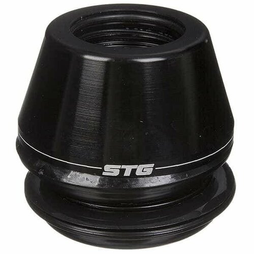 фото Рулевая колонка stg kl-b410a, 1" 1/8 безрезьбовая полуинтегрированная 44 мм, черный х82580