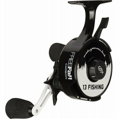 13 FISHING Катушка 13 FISHING FreeFall Carbon - Inline Ice Fishing Reel-Northwoods Edition - 2.5:1 RH Retrieve катушка 13 fishing freefall carbon inline ice fishing reel northwoods edition rh bbcffnw2 5 rh