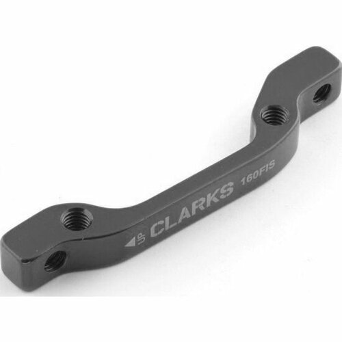 фото Clarks адаптер 3-167 для диск. тормоза алюм. перед. 160мм cb-6065blk-160fis черный clark's