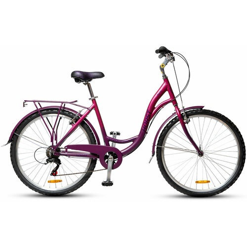 HORST Perle 2023 фиолетовый 18 городской велосипед horst perle 2023 рама 18 голубой
