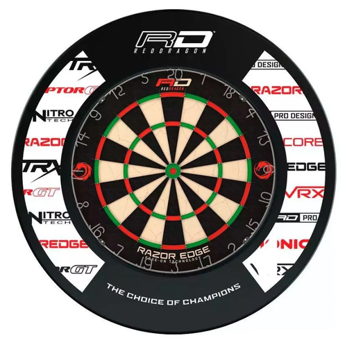 защитное кольцо для мишени дартс winmau dartboard surround красное Набор для дартса RED DRAGON LOGO 2023