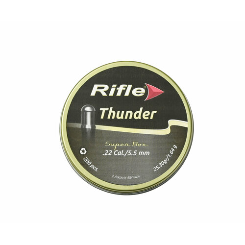 Пули пневматические Rifle Premium Series Thunder 5.5 мм (200 шт, 1.64 грамм)