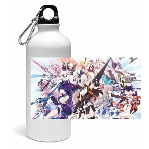 фото Спортивная бутылка по игре honkai impact 3rd , хонкай импакт № 11 bugrikshop