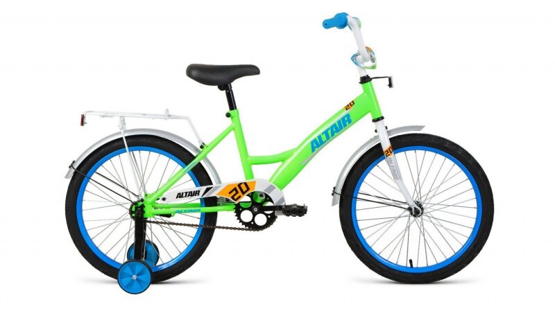 Велосипед 20 FORWARD ALTAIR KIDS 2022 яркий/зеленый/синий