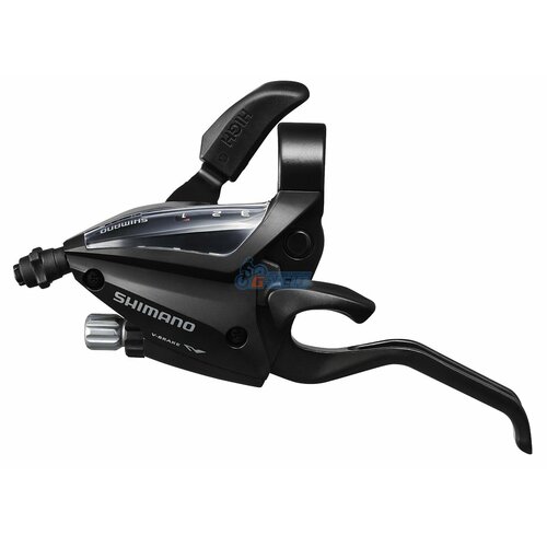 манетка с тормозной ручкой shimano ef500 7ск 2 8012 Манетка Shimano ALTUS ST-EF500 3ск черный