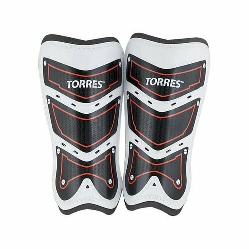щитки torres club fs1607 m черный Щитки футбольные Torres Training арт. FS1505M-RD р. M