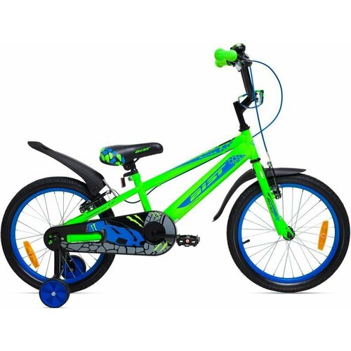 Велосипед детский Aist Pluto 18 зеленый велосипед детский aist pluto 16 черный
