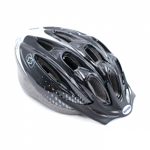 Велошлем Oxford F15 Black/White 58-62 велошлем oxford hoxton helmet grey 58 62