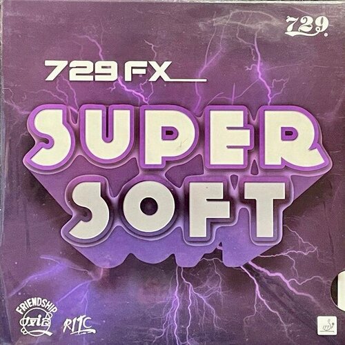 Накладка для настольного тенниса 729 FX SUPER SOFT (цвет: красный / 2.0 мм)