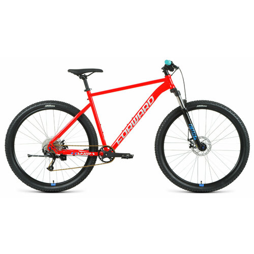 фото Горный велосипед forward sporting 29 xx d (2022) 17" красно-синий (161-178 см)