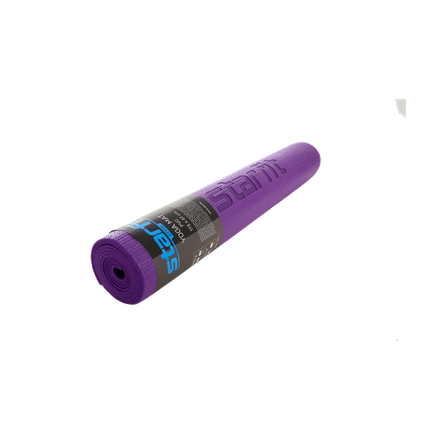 фото Коврик для йоги и фитнеса starfit core fm-101 173x61, pvc, фиолетовый, 0,4 см
