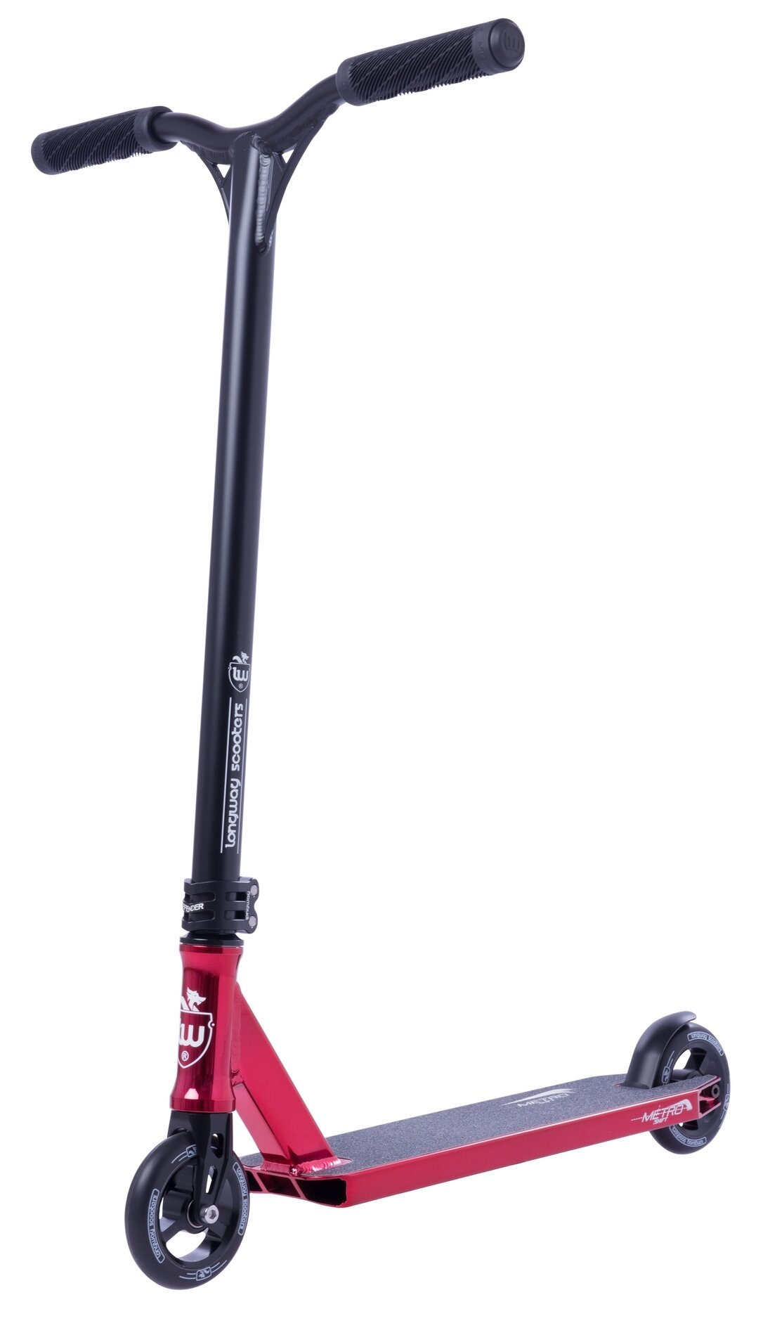 Самокат Longway Metro Shift Pro Scooter Red Трюковый для детей / подростков