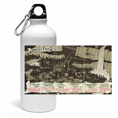фото Спортивная бутылка гравити фолз, gravity falls №54 mewni-shop