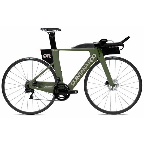 фото Велосипед quintana roo prsix2 disc ultegra di2 (велосипед quintana roo prsix2 disc ultegra di2 / матовый зеленый, 56, qrprsix2dgr)
