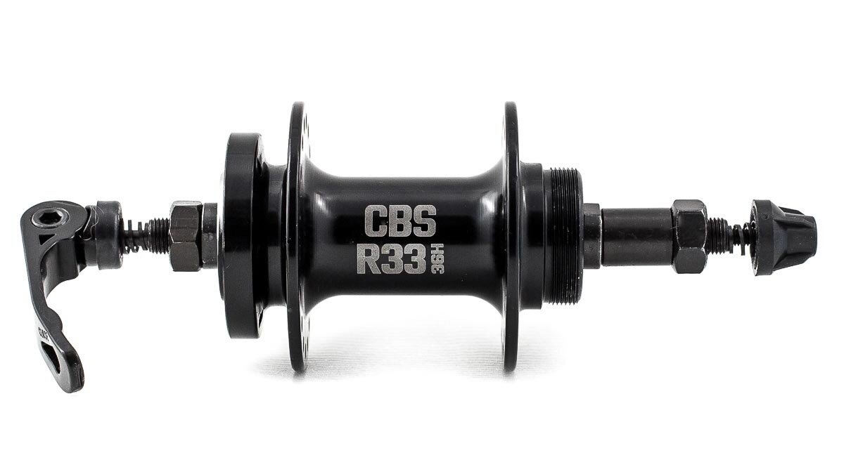 Colt Bikes Втулка задняя CBS 33 Disc QR черный, трещотка, пром. подшипник, эксцентрик (36 отв.)