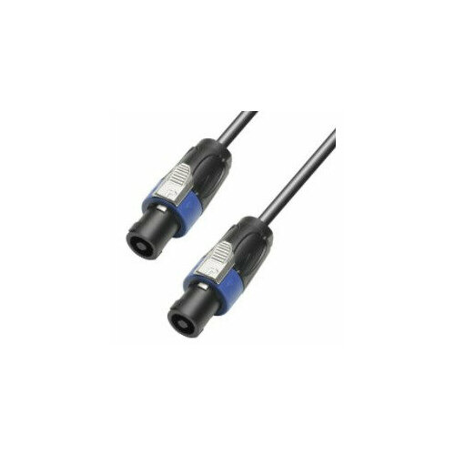 Акустический кабель speakON - speakON Adam Hall K4S425SS1500 15.0m adam hall k 4 cat 50100 i дата кабель rj45 разъемы adam hall industriale 1 метр