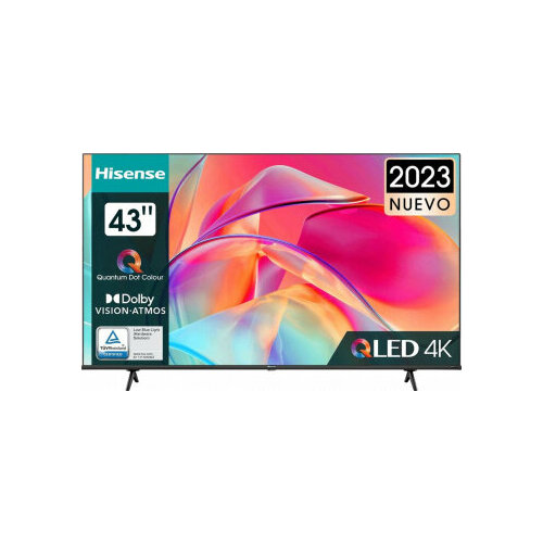 Телевизор QLED Hisense 43 43E7KQ Frameless черный 4K Ultra HD 60Hz DVB-T DVB-T2 DVB-C DVB-S DVB-S2 USB WiFi Smart TV RUS 3272000₽
