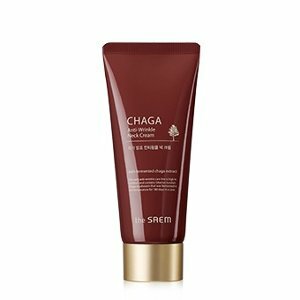 Крем для шеи с экстрактом гриба Чага The Saem Chaga Anti-Wrinkle Neck Cream