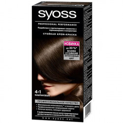 Краска для волос SYOSS Color 4-1 каштановый