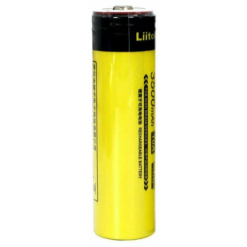 Аккумулятор LiitoKala 18650 Lii-35S 3.7V 3500 mAh для фонарей и радиоприёмников 1 шт. акб lii 35s 3500 mah 3 7v 12 9 2 штуки