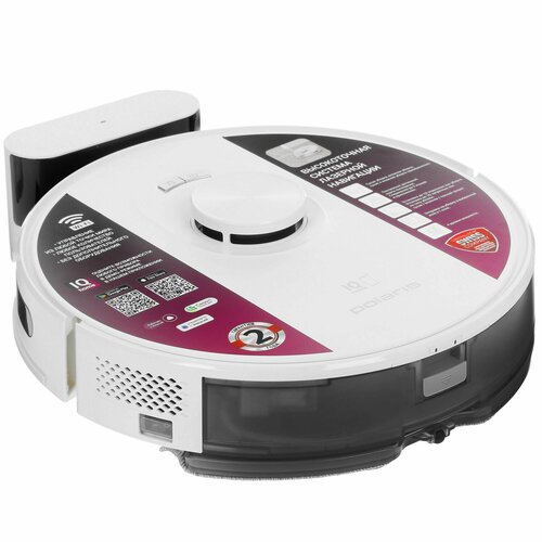 Робот-пылесос Polaris PVCR 5001 WIFI IQ Home белый 4521800₽