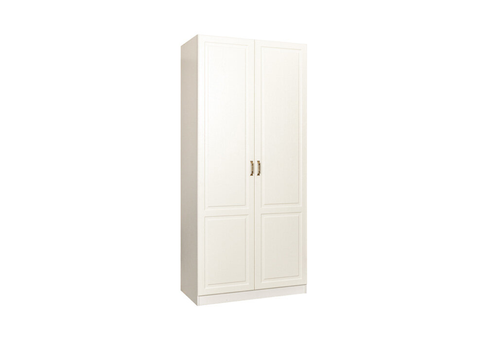 Шкаф для одежды Моби Ливерпуль 13.134.01 белый / ясень ваниль 100x54.1x220.3 см