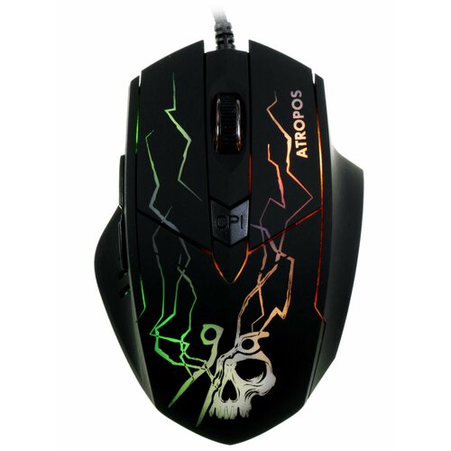 Мышь проводная DEXP Atropos черный 199600₽