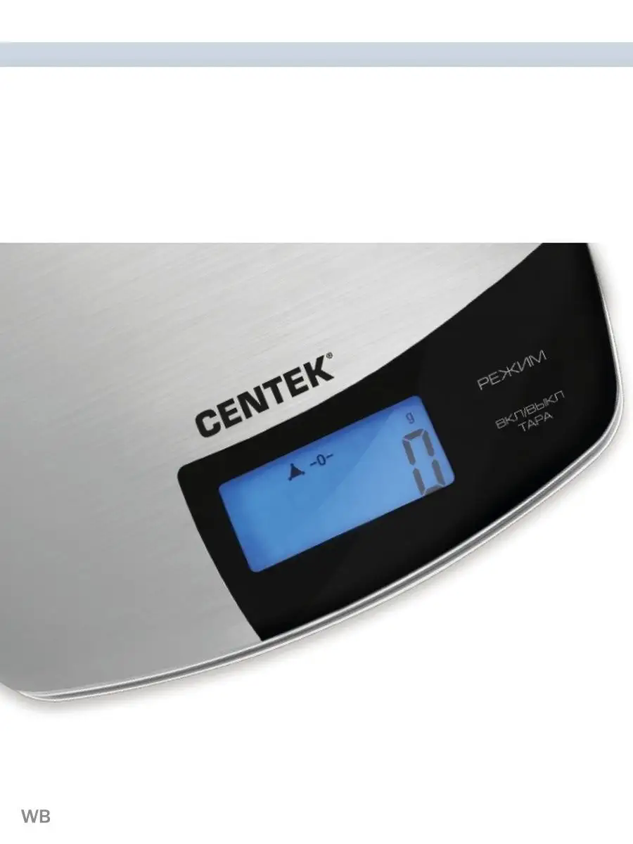 Кухонные весы CENTEK CT-2463, серебристый - фото №4