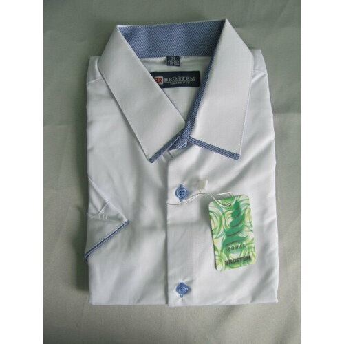 Школьная рубашка Brostem, размер 34, белый школьная рубашка brostem размер m голубой