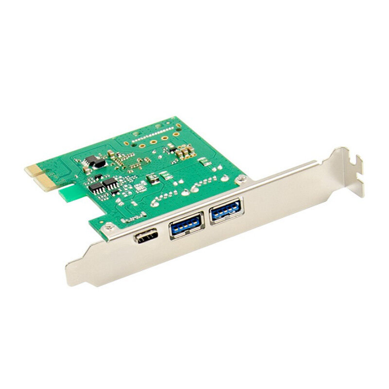 Контроллер USB 31 GEMBIRD SPCR-03 в разъем PCI-e 2xUSB-A + 1xType-C